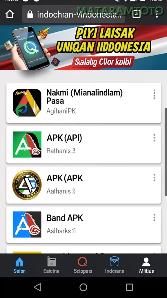Koleksi mataramtoto Slot Gacor screenshot