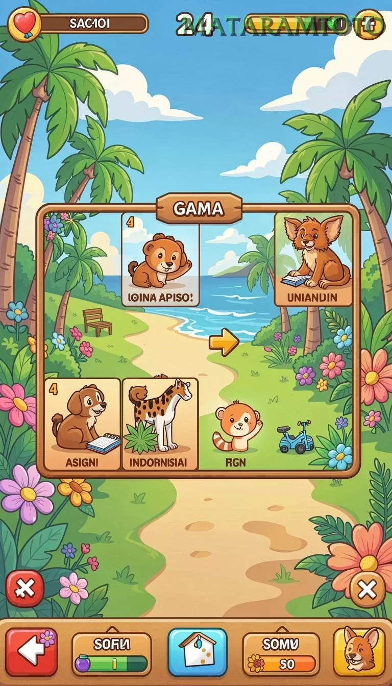 Screenshot Fruity Showers nomor 2